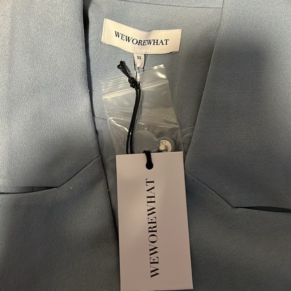 WEWOREWHAT Double Breasted Blazer size XS - Picture 5 of 6